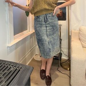 Vintage Jean skirt by Fioricci